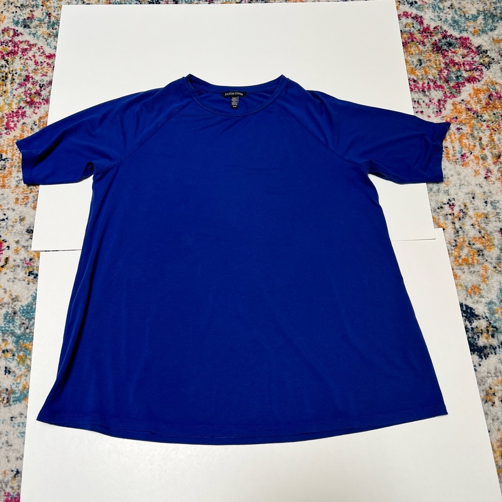 EILEEN FISHER jersey knit top